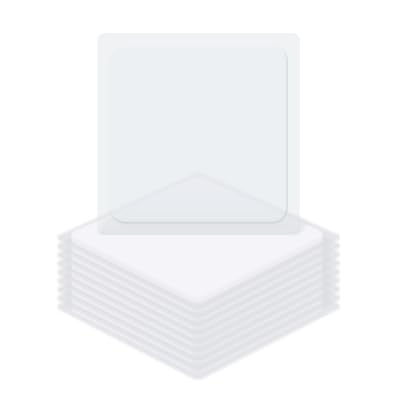 Morocket 12 Stück Anti Rutsch Pads, Teppich Antirutsch Pads, Transparent Auto Anti Rutsch Gel Pads, Herausnehmbare Gel Pad, Wiederverwendbare Silikon Antirutsch Pads für Handyhalter, Autodekorationen