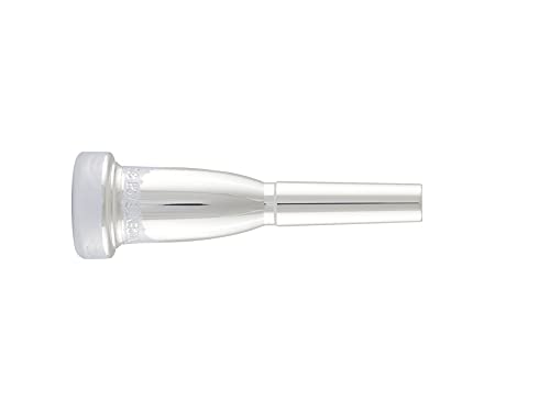image for Bach Mega Tone Trumpet Mouthpiece, 3C (K3513C), Silver Plated, 1 Pack