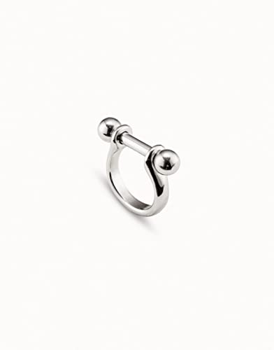UNO de 50 - Anillo Colección Personalization para Mujer, Plata 925, Color Plata, Talla 21, Fabricado en España