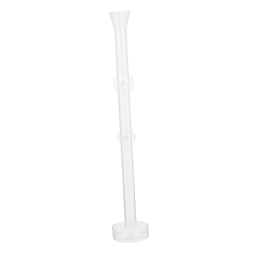 1 Set Shrimp Fish Bowl Food Fish Feeder Automatic Dispenser Automatic Pet Feeder Air Fish Tank Pump Tanks Fish Tank Supplies Fish Feed Tools Aquarium Accessory Glass GANAZONO