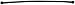 Produktbild Allstar Performance ALL48351 30,5 cm beschichtete, geflochtene Bremsleitung mit -4 Schlauch und -4 Enden