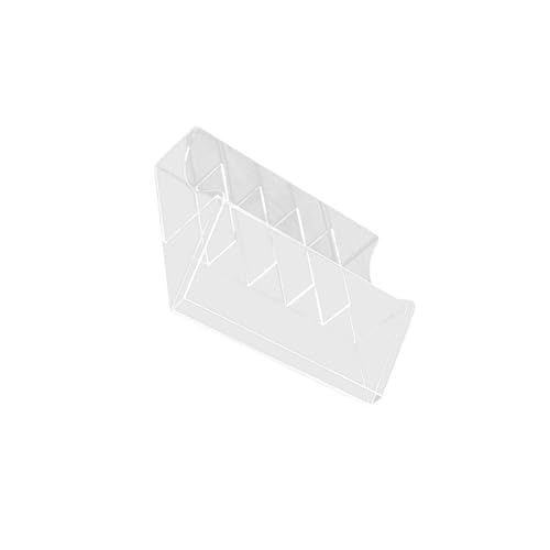 ALCXAZS Organizador de cinturones para cajón, elegante y transparente, con 3 compartimentos para guardar cinturones, para mujeres y hombres.