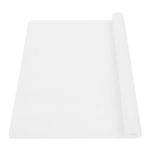SOSMAR Alfombrilla de Silicona Transparente Extra Grande 50x70 cm - Tapete Protector de Escritorio Gigante para Manualidades Profesionales y Resina Epoxi - Superficie Antiadherente