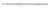 Carrara (Carrera) Bianco Honed Marble Pencil Bullnose 12" Trim