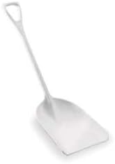 Remco Hygienic Shovel, White, 14 x 17 in, 42 in L
