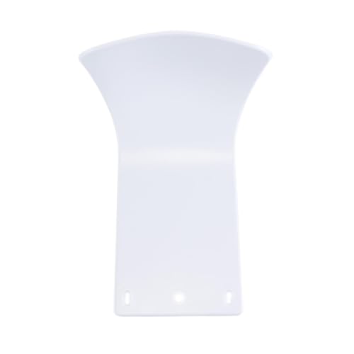 Durlo 2 PCS Soap Dispenser, Drip Tray, Disinfectant Dispenser, Plastic Drip Protection, Wall Mounted With Screws White