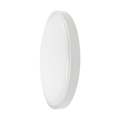 V-TAC Plafón LED redondo 36 W marco blanco 6500 K IP44