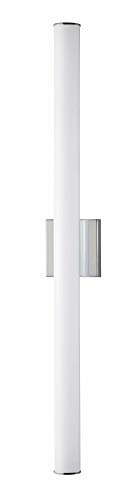 Image of Maxim Lighting Rail 36 inch Bath Vanity Light | Polished Chrome Aluminum Finish | Transitional Indoor Light Fixture | Ideal for Bathrooms & Powder Rooms | Dimmable Damp Rated | 52104PC