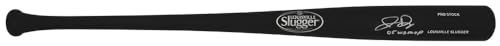 Jermaine Dye Signed L-Slugger Pro Stock Black Baseball Bat