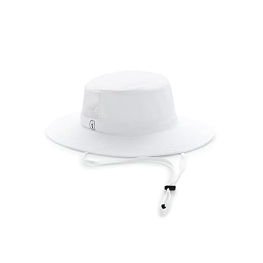 PGA TOUR Men's Standard Solar Golf Hat, Bright White, One Size