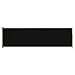 Produktbild vidaXL Seitenmarkise Ausziehbar Sonnenschutz Sichtschutz Windschutz Seitenwandmarkise Seitenrollo Markise Balkon Garten Terrasse 180x600cm Schwarz