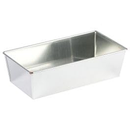 Moule à pain rectangulaire en fer blanc de 22 cm pour la cuisson traditionnelle