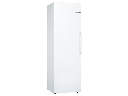 Bosch KSV36VWEP Serie 4 Kühlschrank, 186 x 60 cm, 346 L, VitaFresh pro 3x längere Frische, LED-Beleuchtung gleichmäßige Ausleuchtung, EasyAccess Shelf ausziehbare Glasplatten, Weiß (186 X 60)
