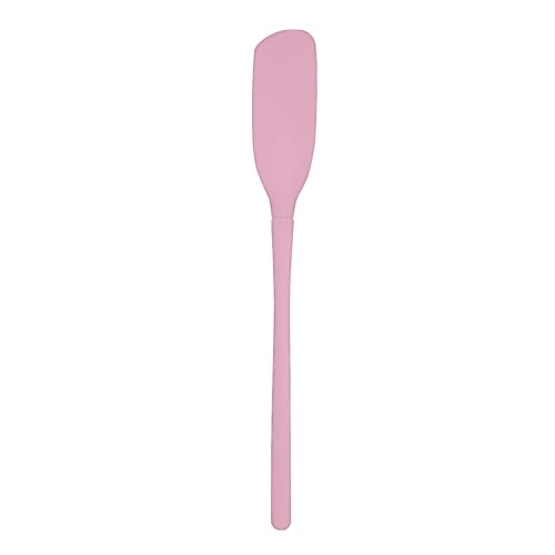 Tovolo Flex-Core Long Silicone Blender Spatula Smoothies Blended Cocktails, Dishwasher Safe BPA Free Silicone Mixing Spatula with Extra Long Handle Angled Head Reaches Below Blades, Pink Sorbet by Tovolo - Used condition - US$7.04