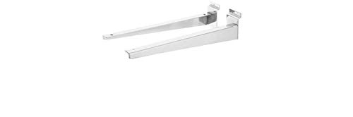 CompleteShopfittings NEW HEAVY DUTY SLATWALL WOODEN SHELF BRACKETS (10, 150MM)