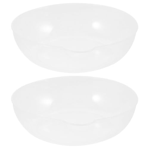 SHINEOFI 2 Pezzi Pesare Barche Bilancia Per Alimenti Ciotola Solo Piatto Di Pesatura Bilancia In Plastica Pan Tazza Di Pesatura Elettronica Vassoio Pesare Barche Ciotola Di