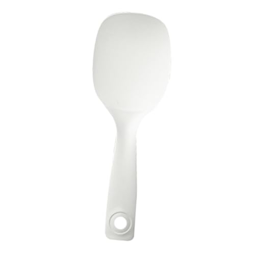 HOLIDYOYO Rice Spoon Rice Cooker Spoon Serving Rice Spatula Rice Serving Spoon Rice Scooper Nonstick Rice Paddle Rice Ladle Spoon Standing Rice Paddle Rice Paddle Spoon White Pp