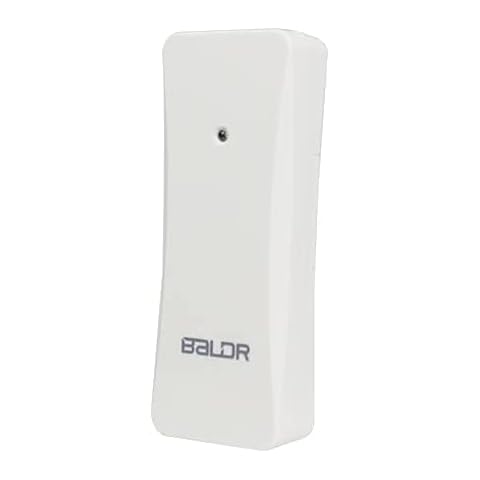 BALDR Wireless Temperature and Humidity Sensor for BALDR Weather Stations, Shelf Standing or Wall Hanging Sensor- Black (One Sensor Only Battery Not Included) Cover