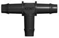 Kent Systems TFN216-N02 Black Nylon Tube Fitting, Tee, 1/4" Barb