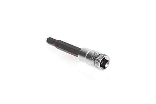 GEDORE Schraubendrehereinsatz Bit Innensechskant, lang, SW 5 mm, 1/4" 6,3 mm, Schraubenziehereinsatz, Werkzeug, IN 20 L5-60 – Ansicht 2