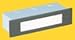 Corona Lighting CL-366B-AB 36W Low Voltage Rectangular Louvered Recessed Slip Step Light, Antique Bronze - 8" x 3" x 2"