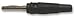 Multicomp Banana Plug, 4Mm, Screw, Black - 25.412.2