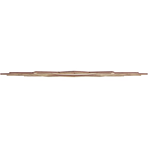 Image of Ekena Millwork 28 inchOD x 10 3 /4 inchID x 3 /8 inchT Eleanor Wood Fretwork Pierced Ceiling Medallion, Hickory