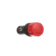 ABB CE3T-10R-01 Push Button Switch, 30 mm, Twist Release, 1 NC, Red
