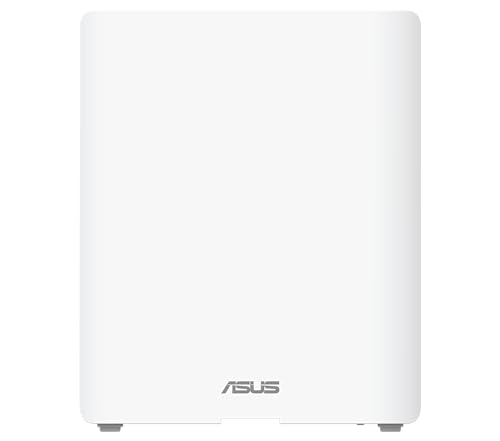 Image of ASUS ZenWiFi BQ16 Pro Quad-Band WiFi 7 Mesh Router (2 Pack), up to 8000 sqft, 2X 10G Ports Each, Smart Home Master with Multi-SSID, VPN & Parental Controls, AiMesh (Renewed)