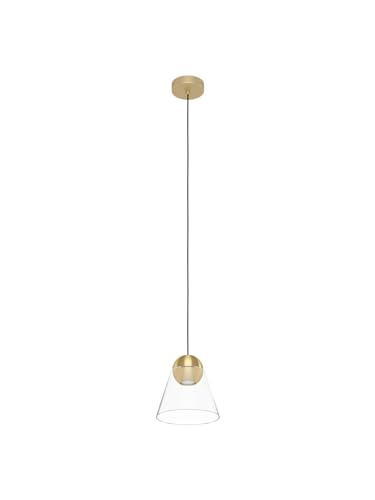 Lustre suspension design or moderne GL0086 pour éclairer une pièce sombre avec élégance et style