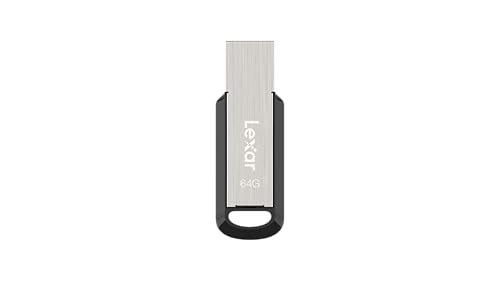 Image of Lexar 64GB JumpDrive M400 USB 3.2 Gen 1 Flash Drive for Storage Expansion and Backup, Up to 150MB /s Read, Black (LJDM400064G-BNBNU)