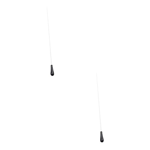 VICASKY 2pcs Music Orchestra Conducting Stick Resin Long Comfortable Handle Durable for Performance