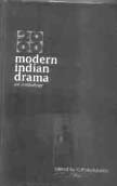 Modern Indian drama: an anthology 8126009241 Book Cover