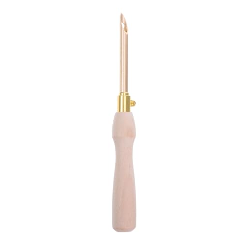 GALPADA Herramienta de Aguja Perforadora de Madera para Bordado y Manualidades Kit de Puntada para Adultos Diseño Ergonómico para Principiantes Accesorio de Costura DIY Elegante y
