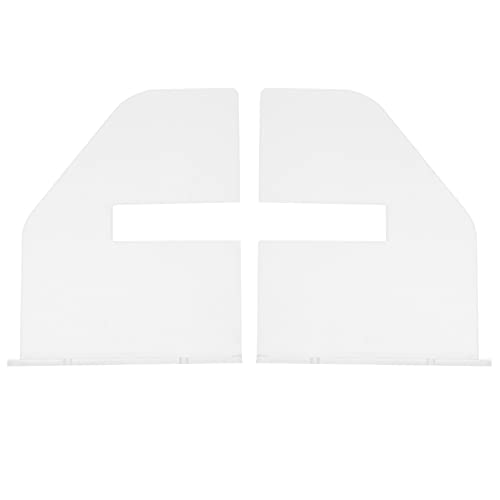 DOITOOL 1 Pair Skateboard Storage Bracket wall mount display holder skateboard display rack longboard wall mount skateboard display bracket skateboard brackets Acrylic hanger Wall-mounted