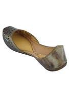 Image of Fulkari Prime Pure Leather Casual Women's Soft Leather Bite and Pinch Free Ladies Jutti Ethnic Mojari