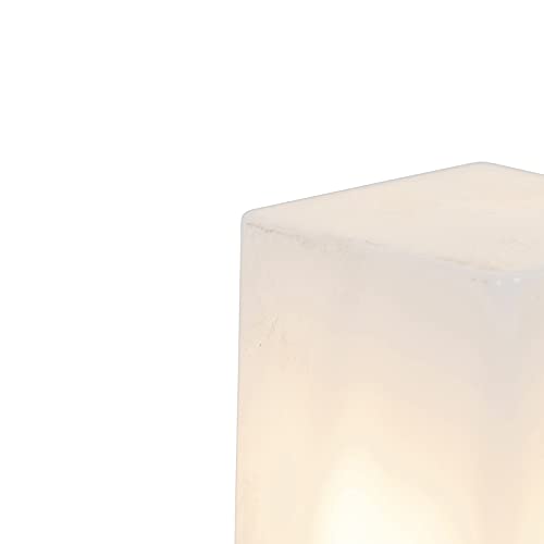 QAZQA denmark - Lampe sur pied extérieur - 1 lumière - L 8.3 cm - Blanc - Moderne - éclairage extérieur