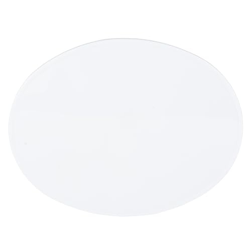 キジマ(Kijima) バイクパーツ ゼッケンプレート オーバル 230×283mm 1枚入り ホワイト 305-3521