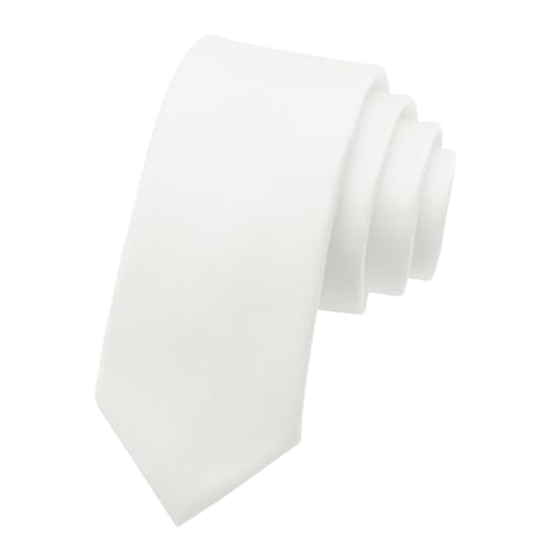 Adjustable Glossy Self Ties for Boys Kids, Solid Color Boys Tie for School Wedding Party Graduation Formal Banquet