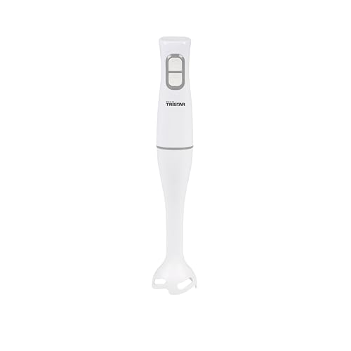 Tristar Mixeur à main set - 350 W - Bâton extra-long - Mixeur plongeant - Hachoir - Gobelet gradué - Fouet - Blanc -MX-4851 – Image 3