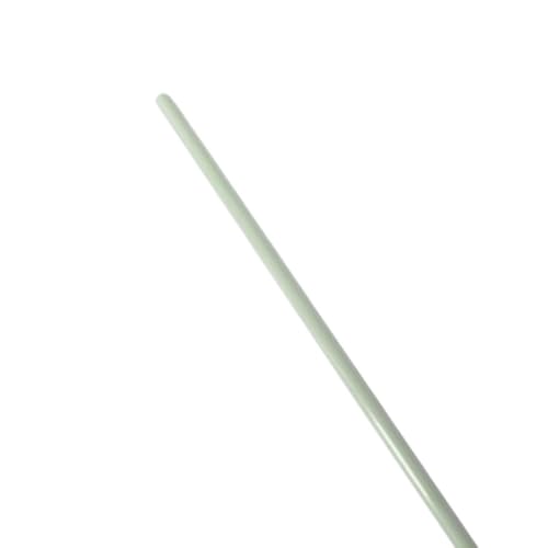 Varillas de fibra de vidrio sólidas blancas y barra redonda elástica de 3 mm
