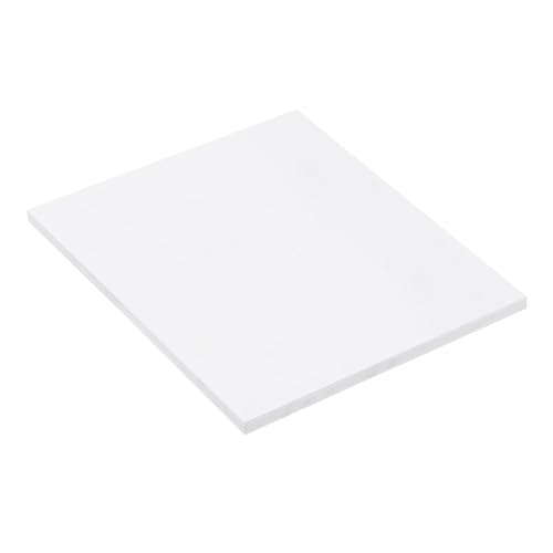 Image of Expanded PVC Plastic Sheet 1 /2 inch Thick, 14 inchx14 inch Lightweight Rigid Foam Sheet, [for Crafts Signage Displays Digital Screen Printing] - White / 1 Pcs