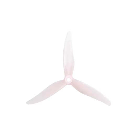 6組 5インチプロペラ 5131.0 3ブレードプロペラ FPVレーシングフリースタイルドローン用(6 Pairs Pink)
