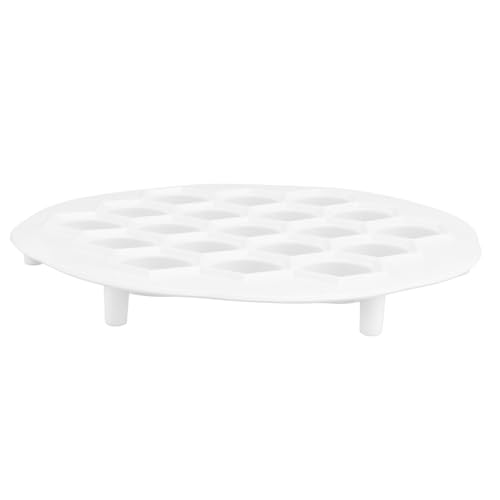 MAGICLULU 19 fabricante de bolas de dumpling maker agujeros albóndigas moldes molde de bandeja moldeador fabricantes de bolas de hacer herramienta de cocina de bricolaje
