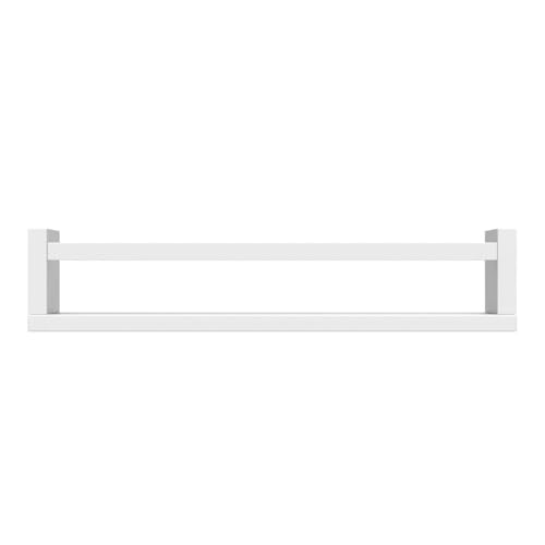 Image of OnlySky Nursery Floating Shelves (White, 22.8 Inches)