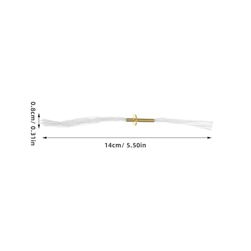 Hemobllo 灯油ランプ交換用芯管 2個 多用途オイルランプバーナー用 12-14cm 長さ調整可能 キャンドルとホルダー用ホームデコレーション用品 [2]