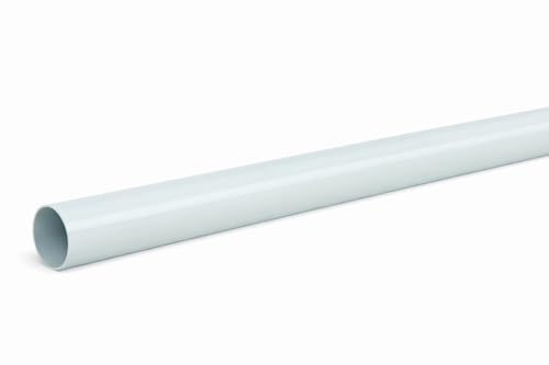 Knape & Vogt 0018-4 Closet Pro Closet Pole, 48-Inch, White