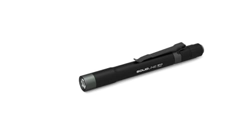 Lampe de poche LED Solidline ST4 rechargeable contre l'obscurité totale
