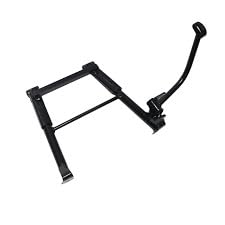Image of Speedy Deals Center Stand /Main Stand Compatible with Suzuki Gixxer SF 155 BS6 2022 Model | Heavy Duty Middle Stand Black Steel Spare Part for Two-Wheeler Stability and Support