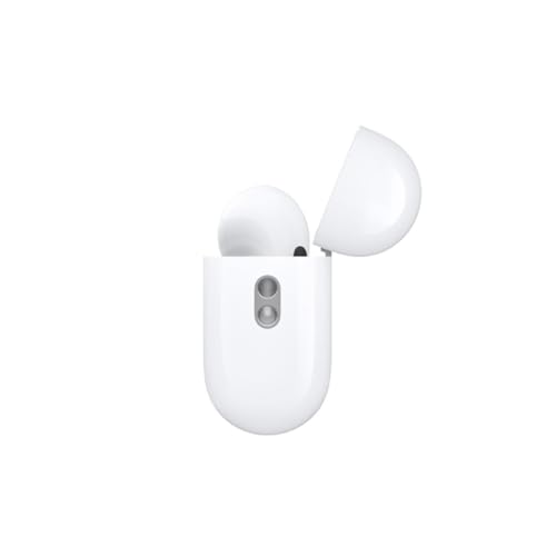 Image of Apple AirPods Pro 2nd Generation with Wireless MagSafe Charging Case (USB-C) with Apple 1 Year Limited Warranty (Classic)